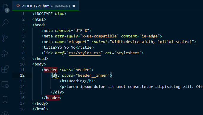 Erweiterung Highlight Matching Tag